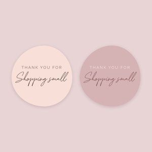 26 TY For Shopping Small Stickers (MEDIUM SIZE)